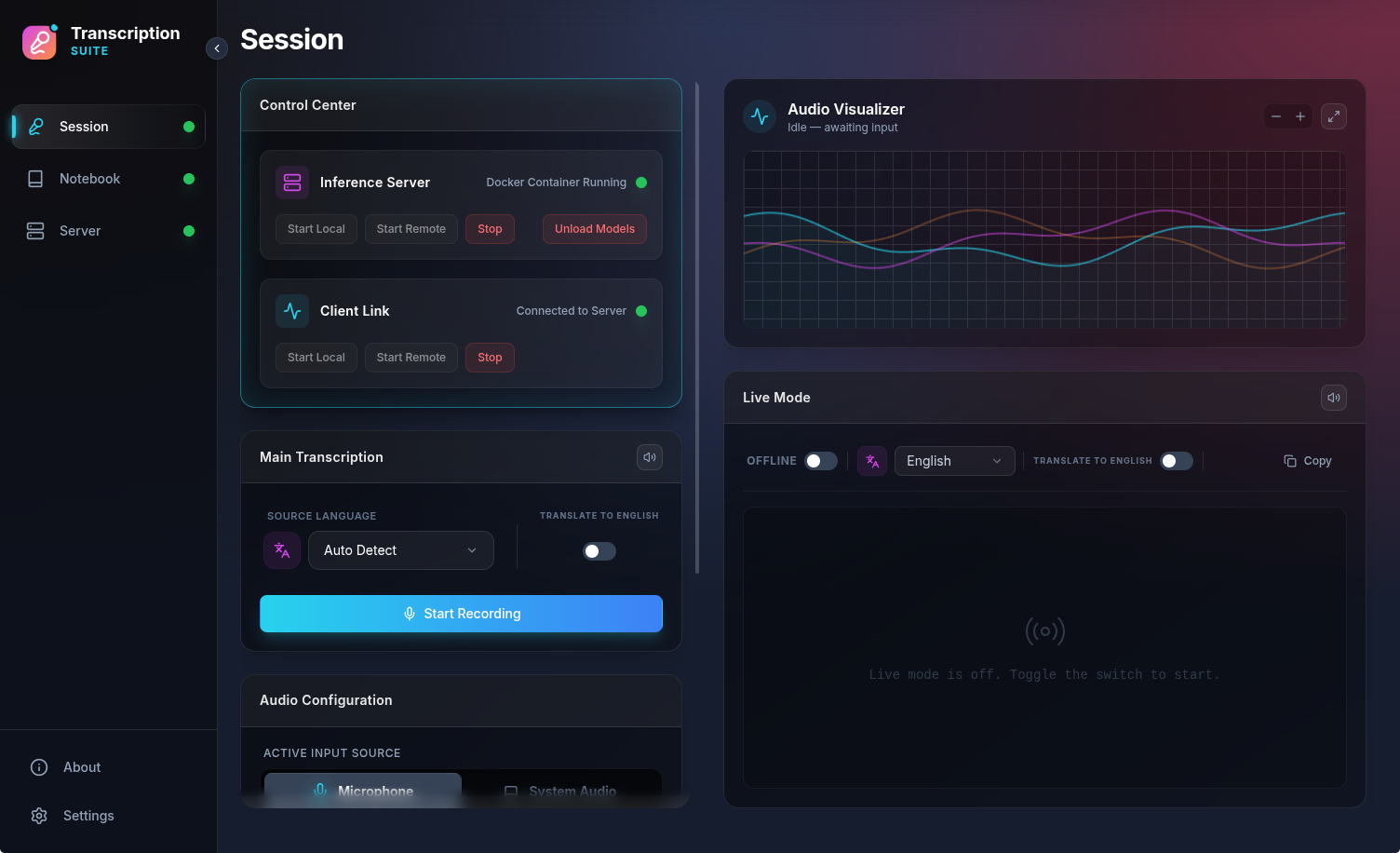 TranscriptionSuite